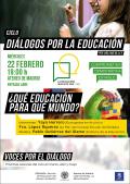 Ciclo Diálogos por la Educación. «Derecho a la educación: ¿Libertad de elección?»