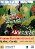 Encuentro coral de la diversidad. Coro "El Chantres Musiciens". Coro "Aldebarán"