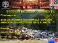 Suelos en zonas periurbanas: espacios ambientales a proteger en el planeta, a cargo del Prof. Antonio L. López Lafuente.