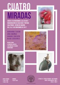 Exposición “Cuatro miradas” de Adriana Exeni, Ana Muñoz, Charo Crespo y Olga Cáceres