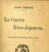 La guerra ruso-japonesa / León Tolstoi; traducción de Carmen de Burgos Seguí (h. 1904)