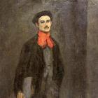 Retrato del pintor Máximo de Pablo, por Manuel Ortega Pérez de Monforte (Madrid, 1921)