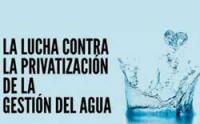 Jornada “La lucha contra la privatización en la gestión del agua”