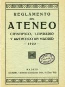 Reglamento del Ateneo, 1932