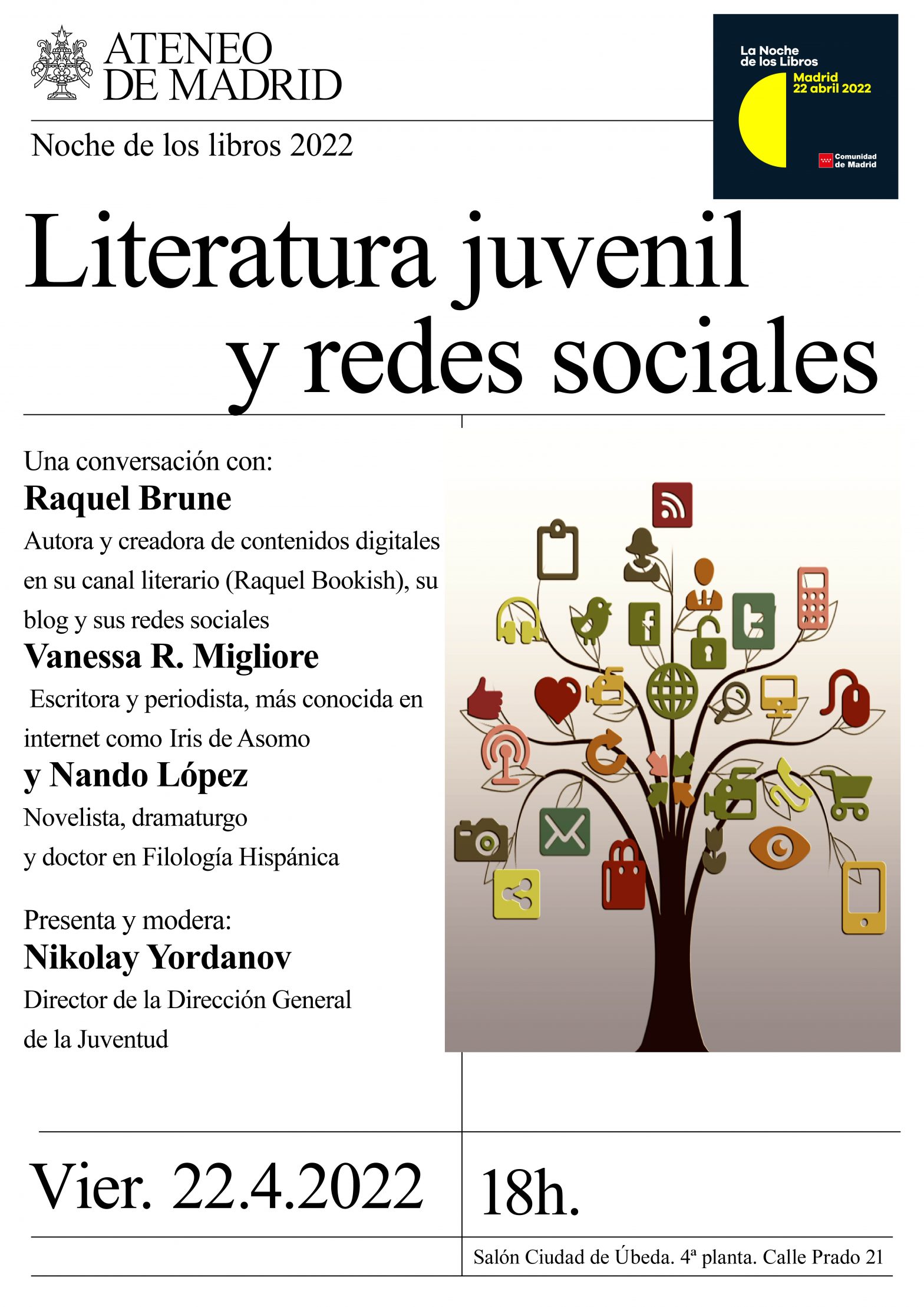 22-4-2022 La Noche de los Libros