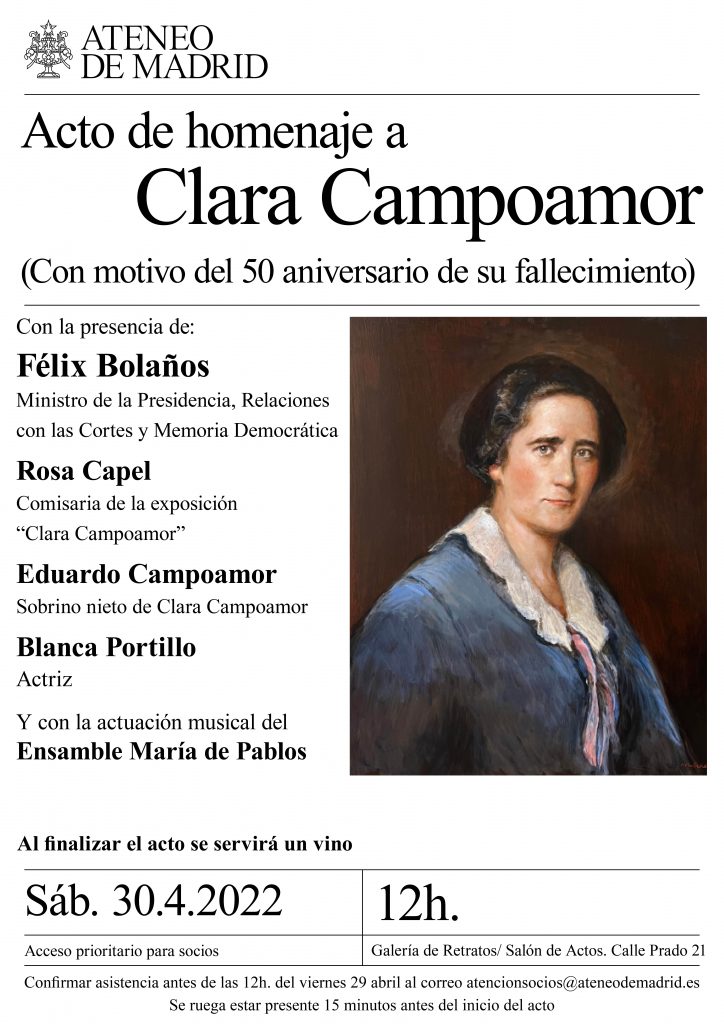 Retrato Clara Campoamor
