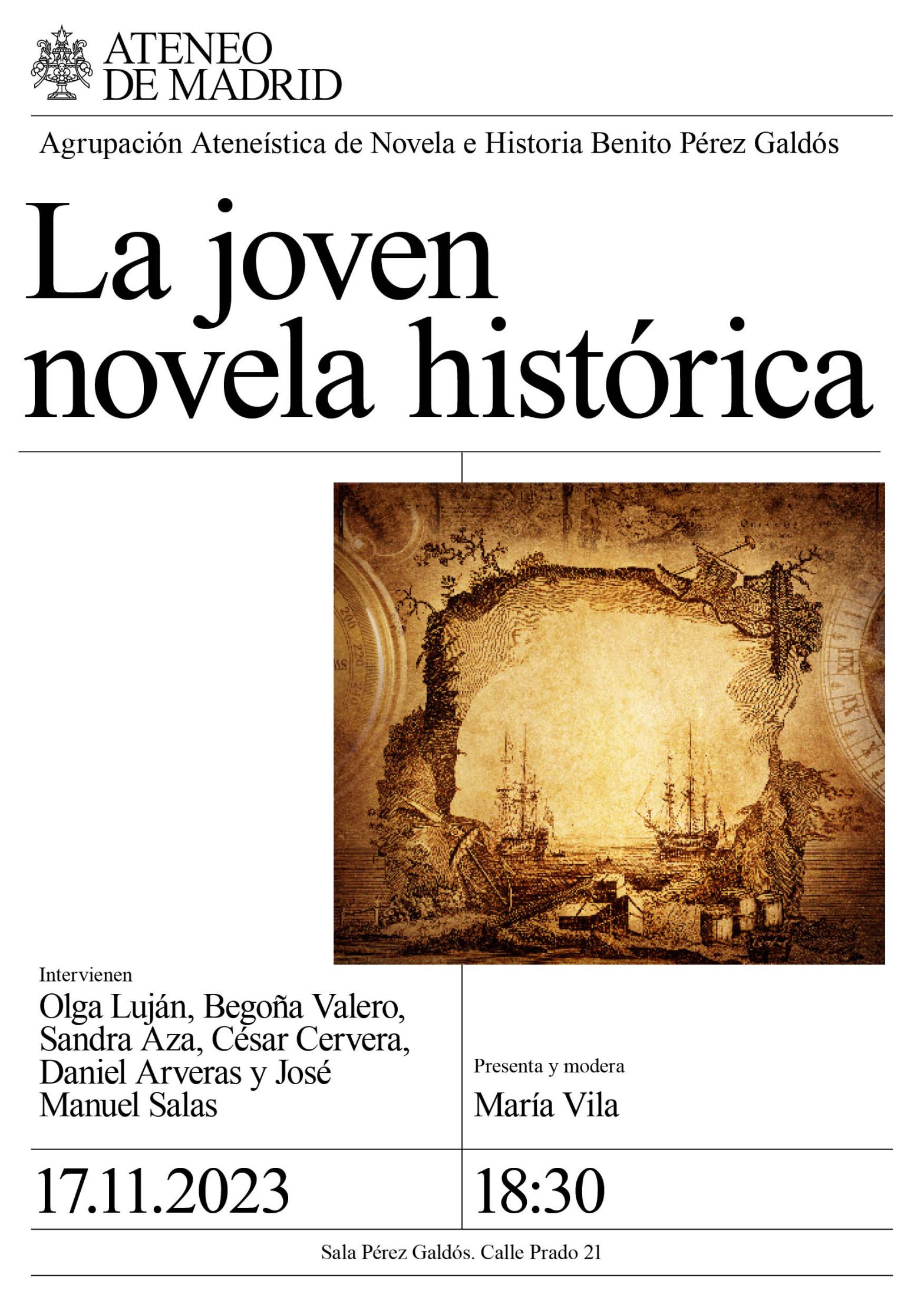 La joven novela histórica - Ateneo Madrid